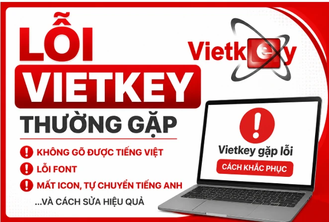 lỗi vietkey và cách khắc phục