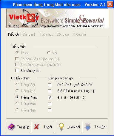 vietkey 2007